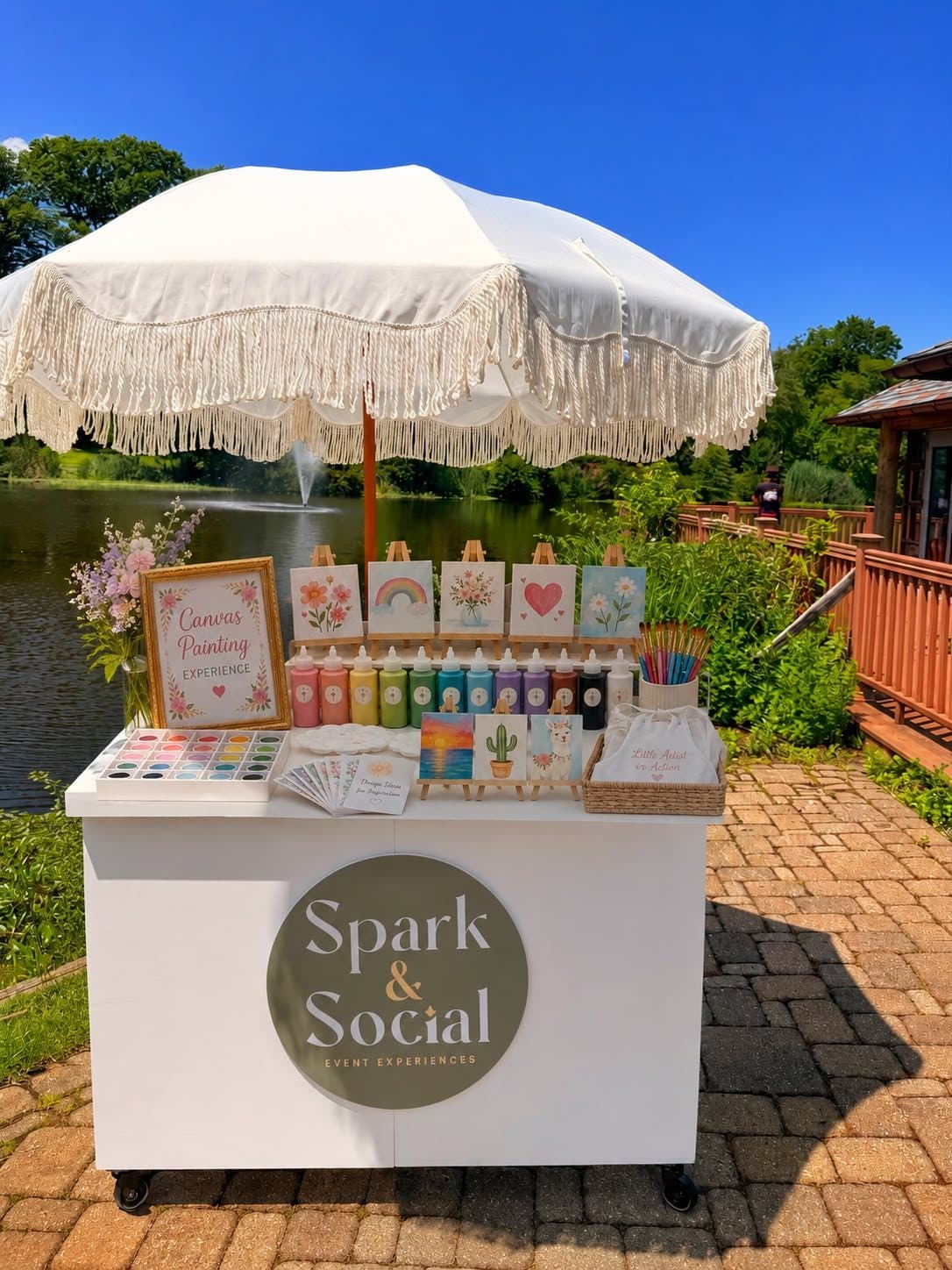 Canvas Painting — guided painting experience — Spark & Social New Jersey